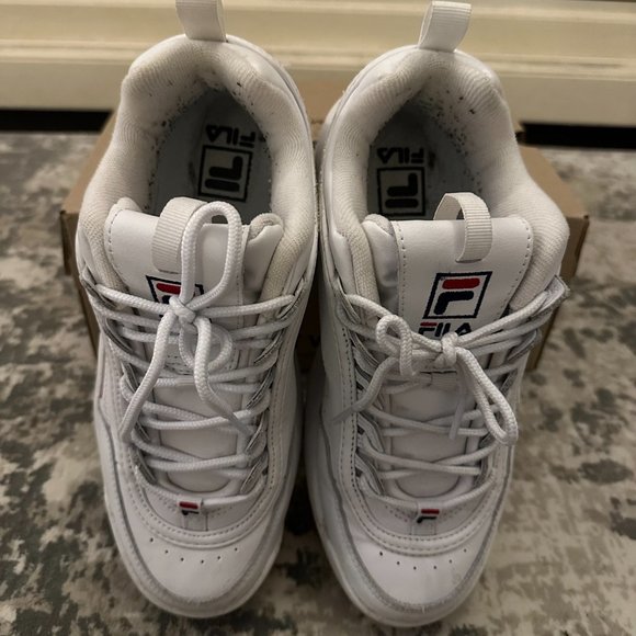 Fila Women's Heritage Disruptor II Premium Chunky Sneakers (US 8.5) - Picture 7 of 10